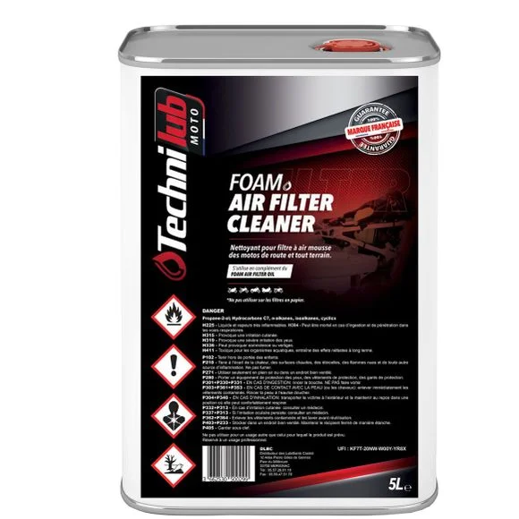 Huile de filtre Technilub FOAM AIR FILTER CLEANER 5L Universel Ref : TLB0013 / ART-004029