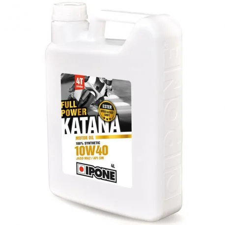 Huile moteur Ipone FULL POWER KATANA 10W40 100% synthese 4 LITRES