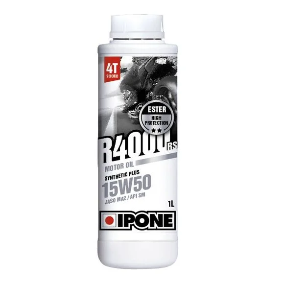 Huile moteur Ipone R4000 RS – 15W50 – 1 LITRE Universel Ref : IP0165 / 800369