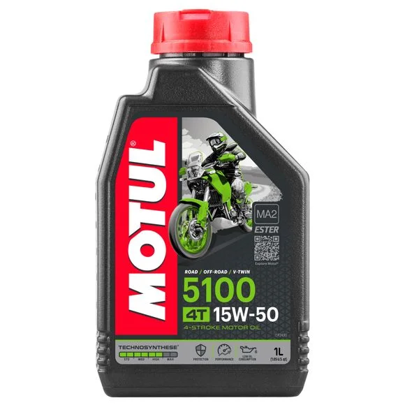 Huile moteur Motul 5100 15W50 1L Universel Ref : MOT0030 / 104080