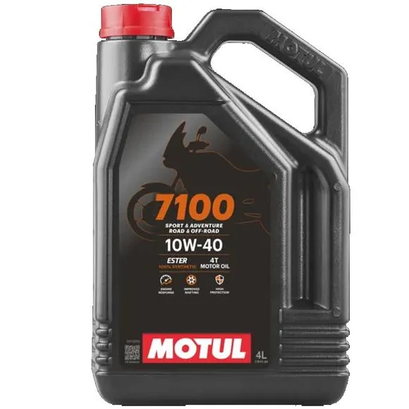 Huile moteur Motul 7100 10W40 4T 4L Universel Ref : MOT0003 / 104092