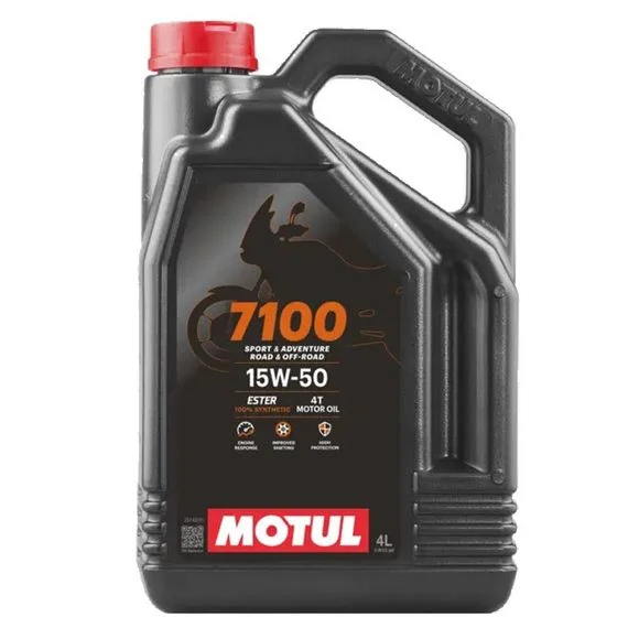 Huile moteur Motul 7100 15W50 4L Universel Ref : MOT0023 / 104299