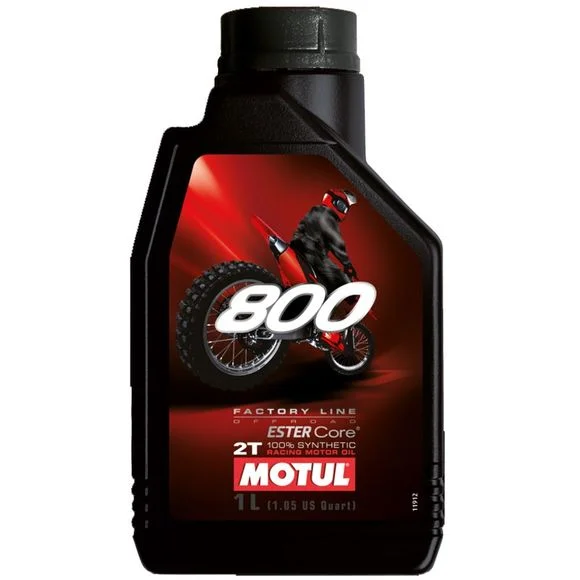 Huile moteur Motul 800 2T FACTORY LINE OFF ROAD 1L Universel Ref : MOT0034 / 104038