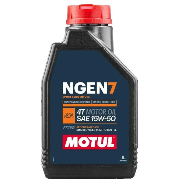 Huile moteur Motul NGEN 7 15W-50 4T 1L Universel Ref : MOT0110 / 111824