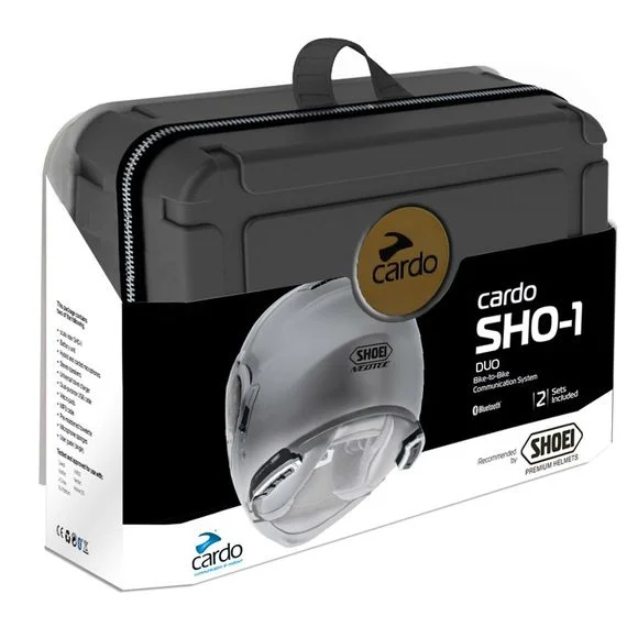Intercom Cardo BLUETOOTH POUR CASQUE SHOEI – SHO-1 – DUO Ref : TG0087 / CARDO SHO-1 DUO