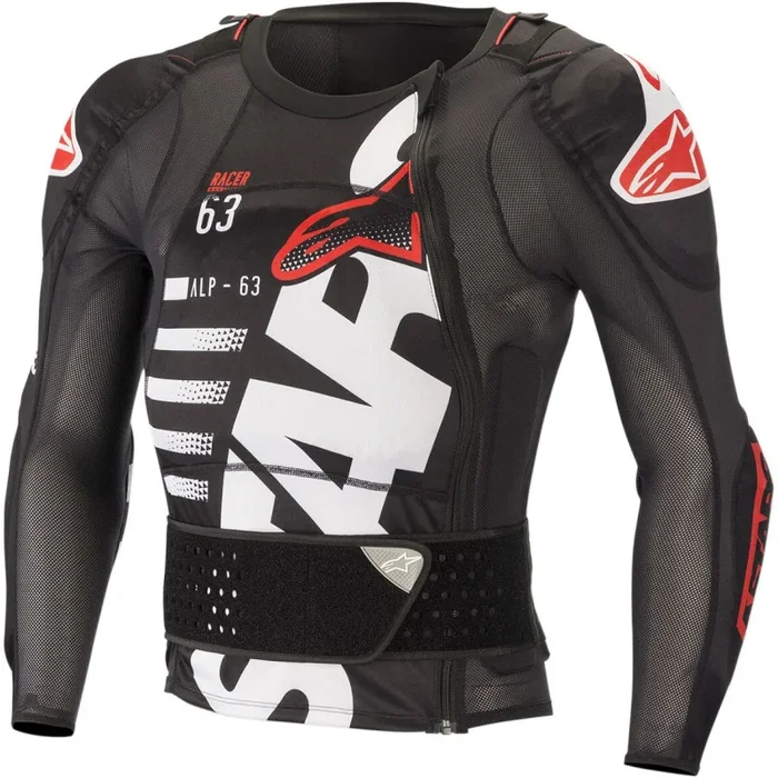 JACKET SEQ PR LS B/W/R L