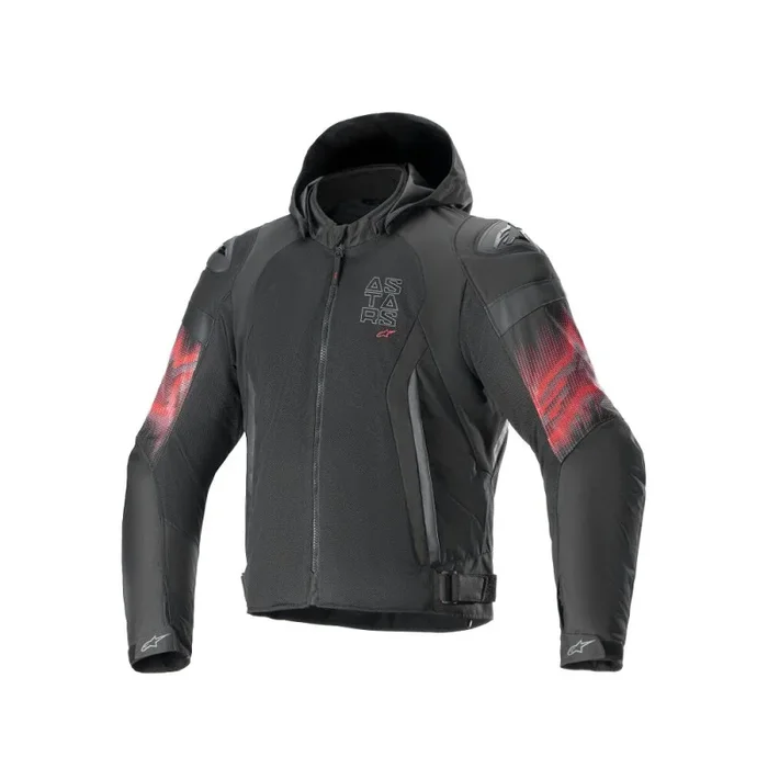 JACKET ZACA VENOM BK/RD L