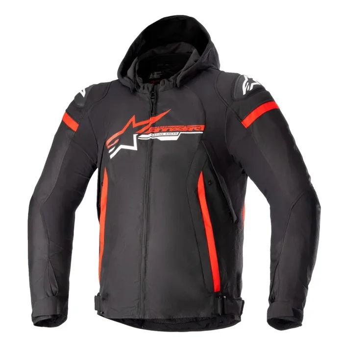 JACKET ZACA WP BK/RD/W XL