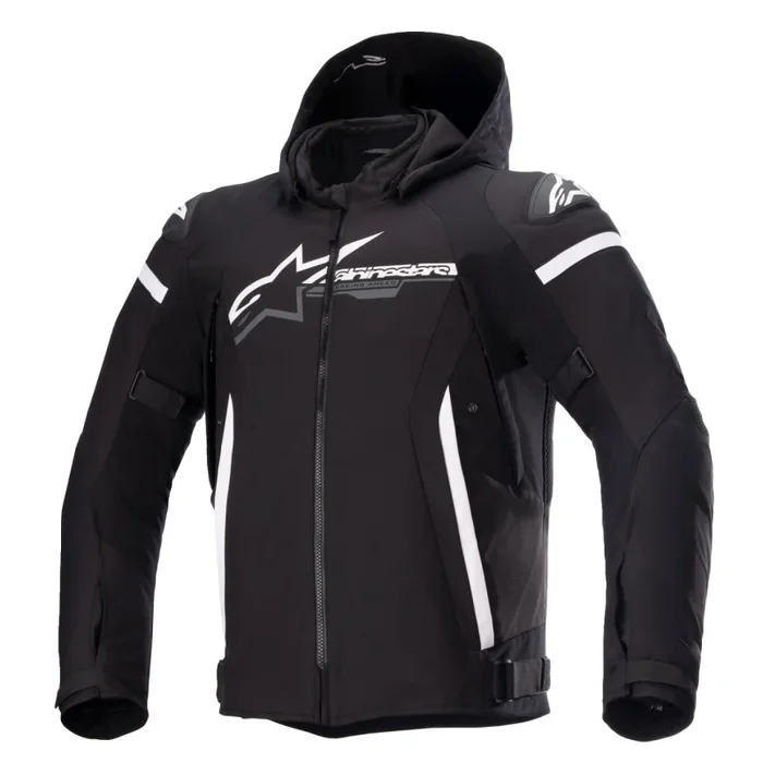 JACKET ZACA WP BLACK/WHITE S