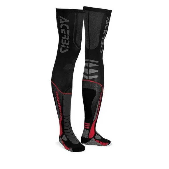 Jambières Acerbis X-LEG PRO – Noir / Rouge Ref : AE5362