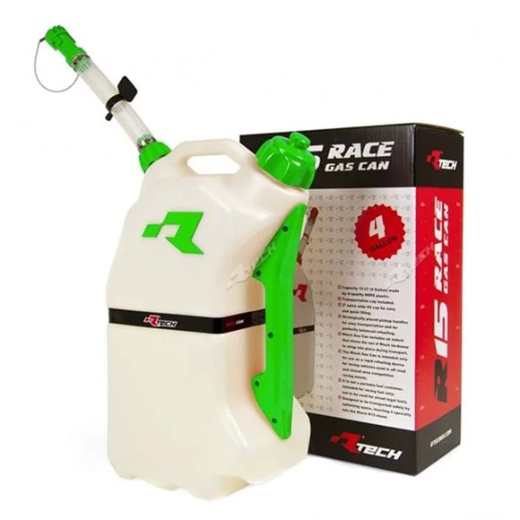 Jerrican R-tech GAZ CAN 15 LITRES Universel – Vert Ref : RTH0008