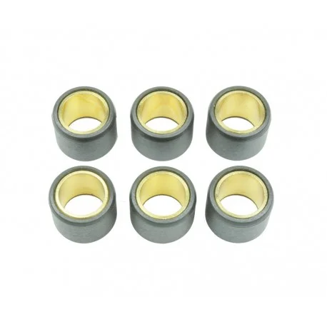 Jeu de galets ATHENA 23x18mm 23gr – 6 pieces pour scooter