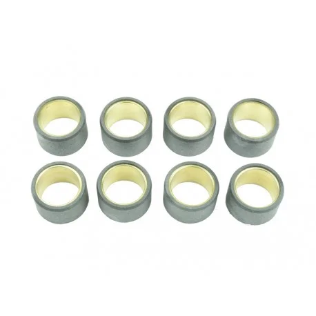 Jeu de galets ATHENA 25x17mm 17gr – 8 pieces pour scooter