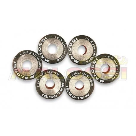 Jeu de galets MALOSSI 15x12mm 6,8gr – 6 pieces pour scooter