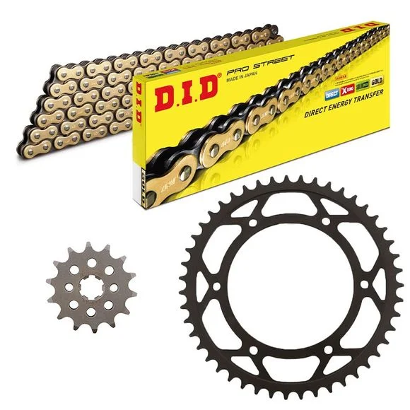 Kit chaine DID Eco Acier tout terrain Ref : 105116401