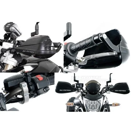 Kit de fixation Protege mains moto SW MOTECH BB Storm 6mm / 8mm