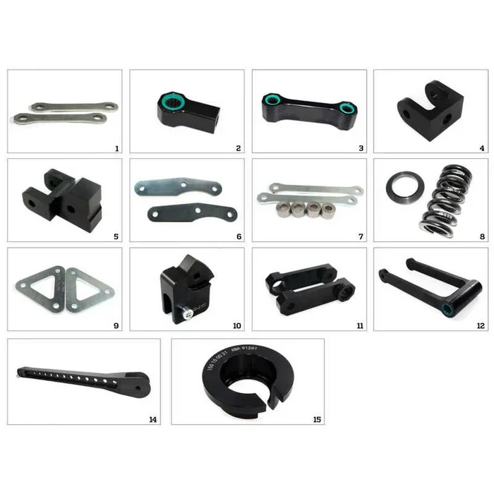 Kit de rabaissement de selle TECNIUM construction 3 – Yamaha Tracer 700