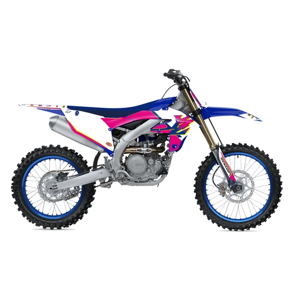 Kit déco Blackbird complet RétroYAMAHA 450 YZ 450 F – 2023 – 2025Ref : BC00035A / 1122603