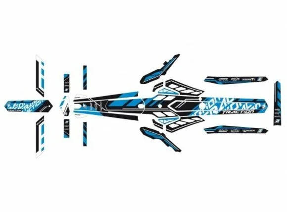 Kit déco Blackbird Traction Ref : BC00214A / 1053895