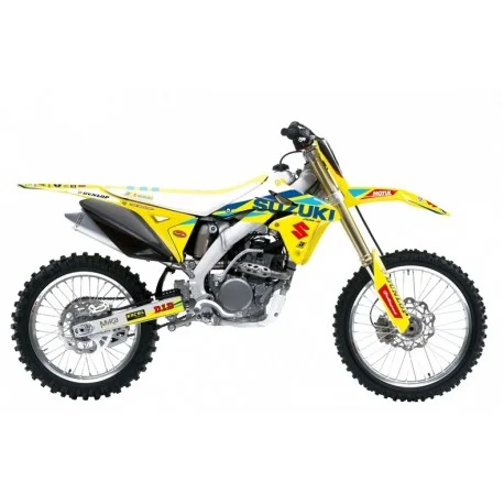 Kit deco complet BLACKBIRD Replica Kevin Strijbos SUZUKI RMZ 450 2008-2017