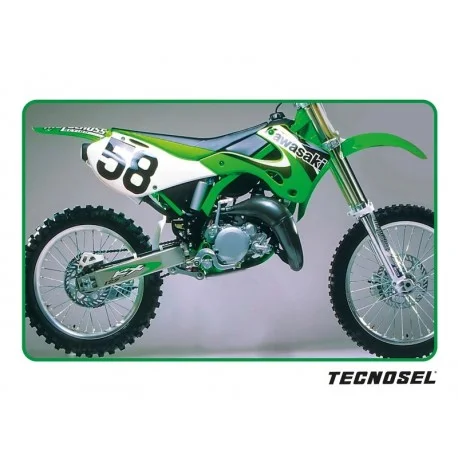 Kit deco complet TECNOSEL Team OEM Kawasaki 2000