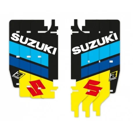 Kit deco de cache radiateur BLACKBIRD Replica Kevin Strijbos SUZUKI RMZ 250 2010-2018