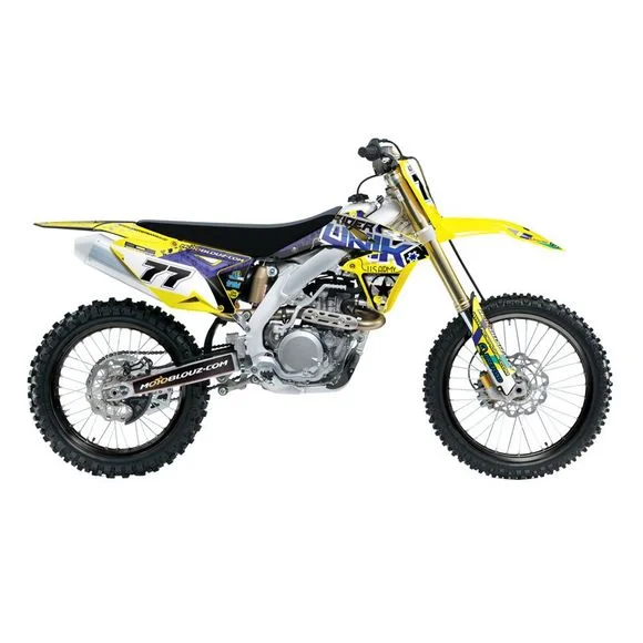 Kit déco RiderUnik ARMSUZUKI 250 RM-Z 250 – 2004 – 2006Ref : SUARM03
