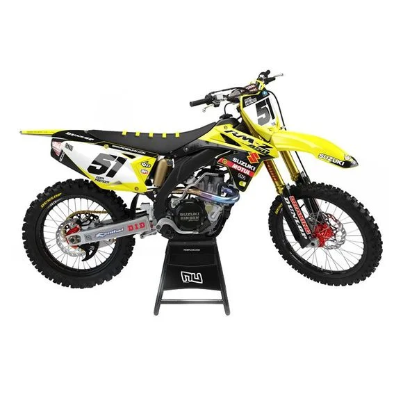 Kit déco RiderUnik BARCSUZUKI 250 RM-Z 250 – 2004 – 2006Ref : RU0384 / SUBARC03