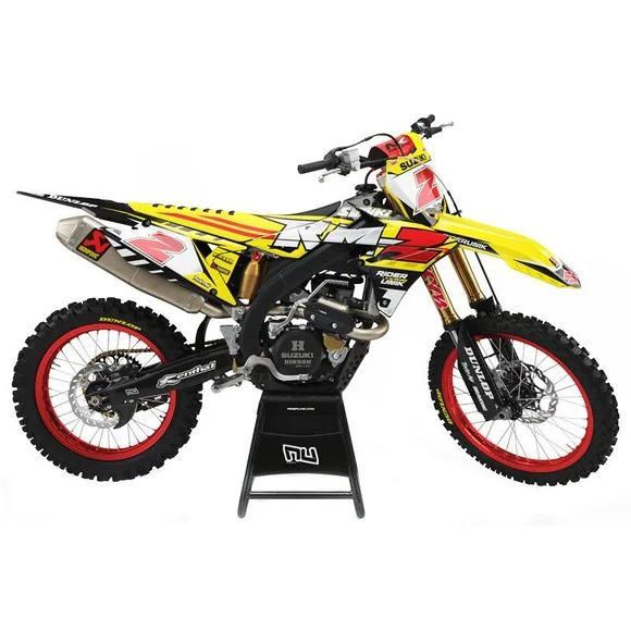 Kit déco RiderUnik GRAFSUZUKI 250 RM-Z 250 – 2019 – 2024Ref : RU0437 / SUGRAF06