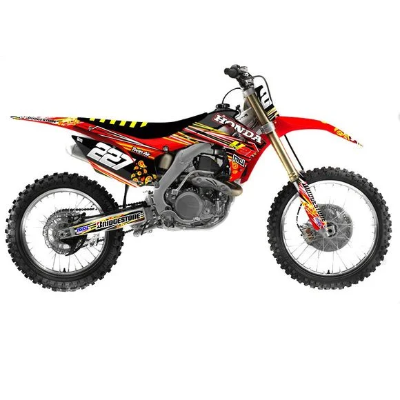 Kit déco RiderUnik HOSHONDA 450 CRF 450 R (PE05) – 2002 – 2004Ref : HOHOS07