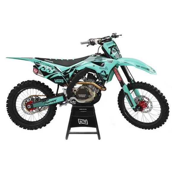 Kit déco RiderUnik MX THERAPYHONDA 450 CRF 450 R (PE07) – 2017 – 2018Ref : RU0049 / HOMXT15