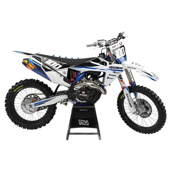 Kit déco RiderUnik RIDER BLUE Ref : RU0118 / HURIDERBL08