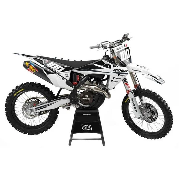 Kit déco RiderUnik RIDER GREY Ref : RU0106 / HURIDERG04