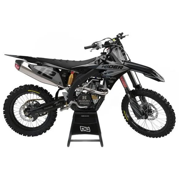 Kit déco RiderUnik RIDER GREYSUZUKI 250 RM-Z 250 – 2019 – 2024Ref : RU0417 / SURIDG06