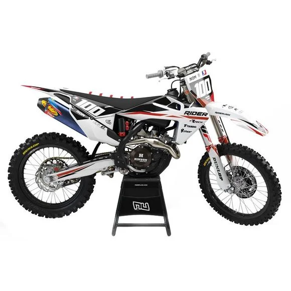 Kit déco RiderUnik RIDER RED Ref : RU0121 / HURIDERR03