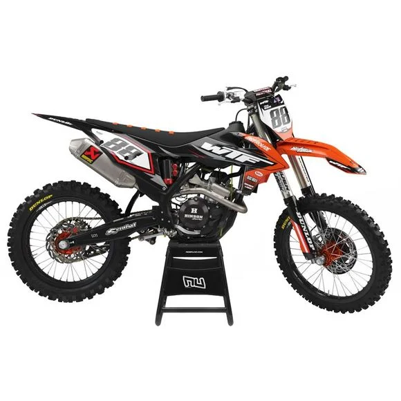 Kit déco RiderUnik TANO – OrangeKTM 65 65 SX – 2002 – 2008Ref : RU1370 / KT-TANO-7