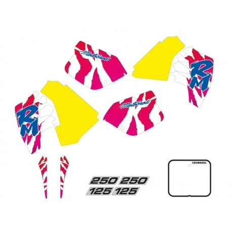 Kit deco TECNOSEL Team OEM Suzuki 1992
