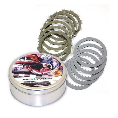 Kit disques d’embrayage garnis + lisses NEWFREN Ducati 1098, 1098 R, 1098 S, HYPERMOTARD, HYPERMOTARD EVO, HYPERMOTARD S