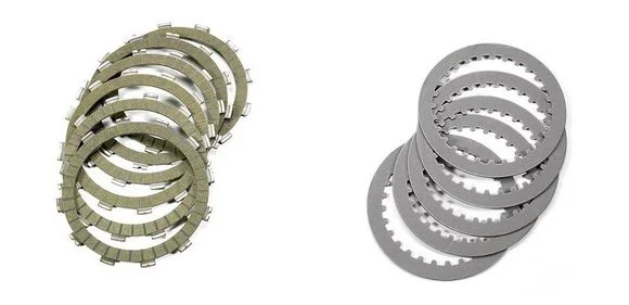Kit disques d’embrayage Newfren type garnis et lisses Ref : NWF00143A / 1018319