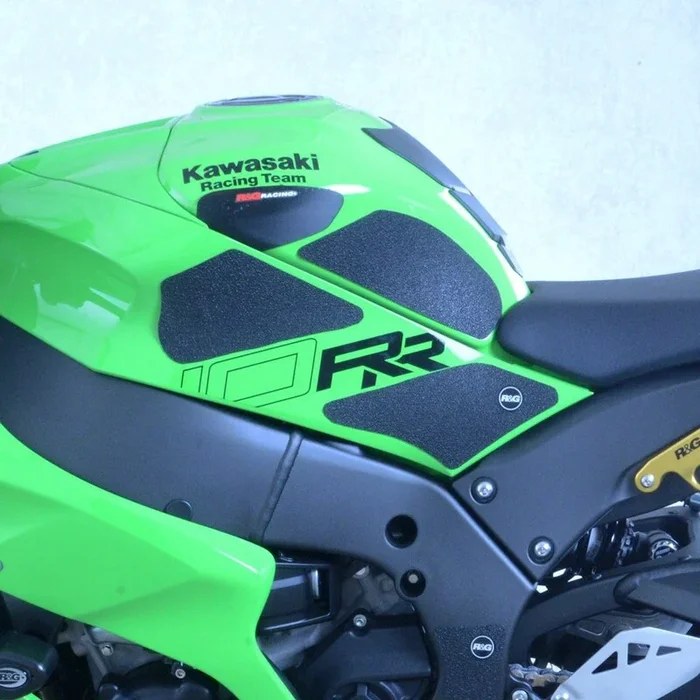 Kit grip de réservoir R&G RACING 6 pièces – noir Kawasaki ZX-10R/ZX-10RR
