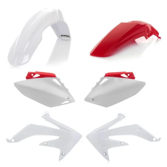 Kit plastiques Acerbis – Rouge / BlancHONDA 450 CRF 450 R (PE05) – 2007 – 2008Ref : AE5847 / 0010295.343