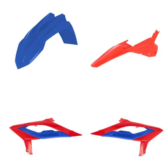 Kit plastiques Acerbis couleur – Bleu / Rouge Ref : AE5799