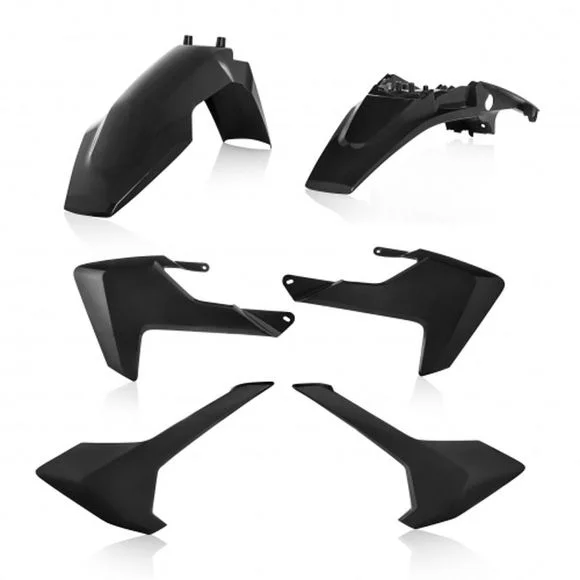 Kit plastiques Acerbis COULEUR NOIR – NoirHUSQVARNA 65 TC 65 – 2019 – 2024Ref : AE2546 / 0023539.090
