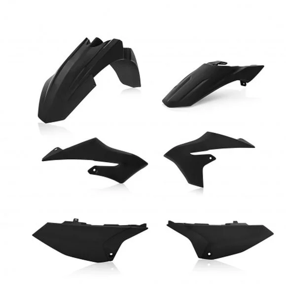 Kit plastiques Acerbis COULEUR NOIR – NoirYAMAHA 65 YZ 65 – 2019 – 2024Ref : AE2834 / 0023527.090