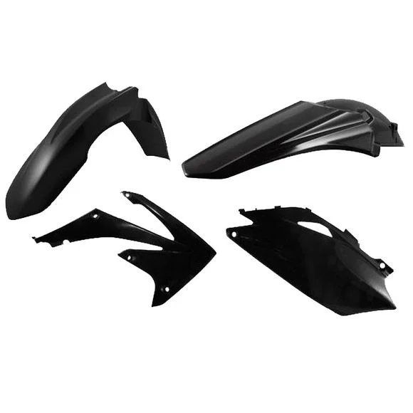 Kit plastiques Acerbis couleur noir Ref : AE0697 / 0007529.090