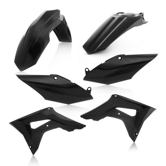 Kit plastiques Acerbis COULEUR NOIR Ref : AE1785 / 0022384.090