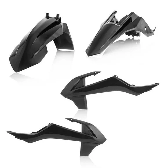 Kit plastiques Acerbis COULEUR NOIR Ref : AE1942 / 0021816.090