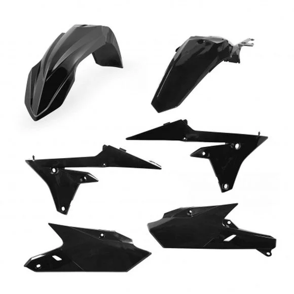 Kit plastiques Acerbis COULEUR NOIR Ref : AE2095 / 0023080.090