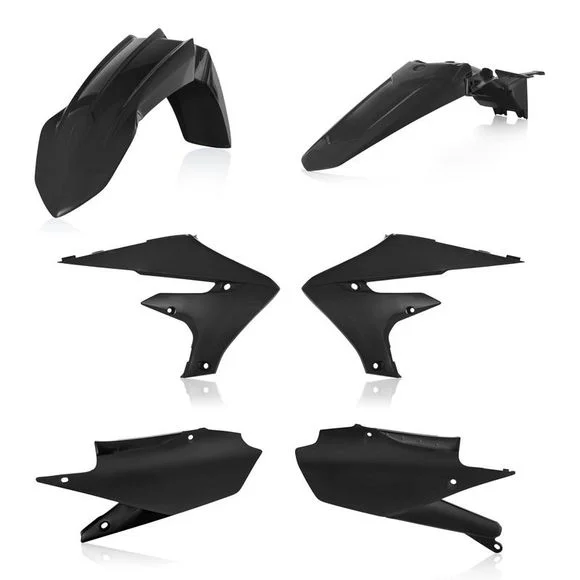 Kit plastiques Acerbis COULEUR NOIR Ref : AE2100 / 0022961.090