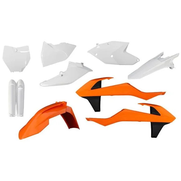 Kit plastiques Acerbis couleur Orange 2016 Ref : AE1436 / 0016875.553.016